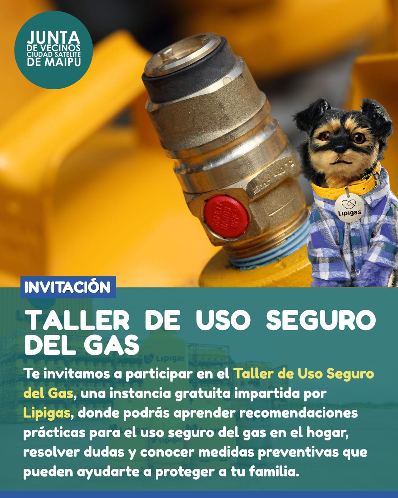 Taller de Uso seguro del gas (en sede)
