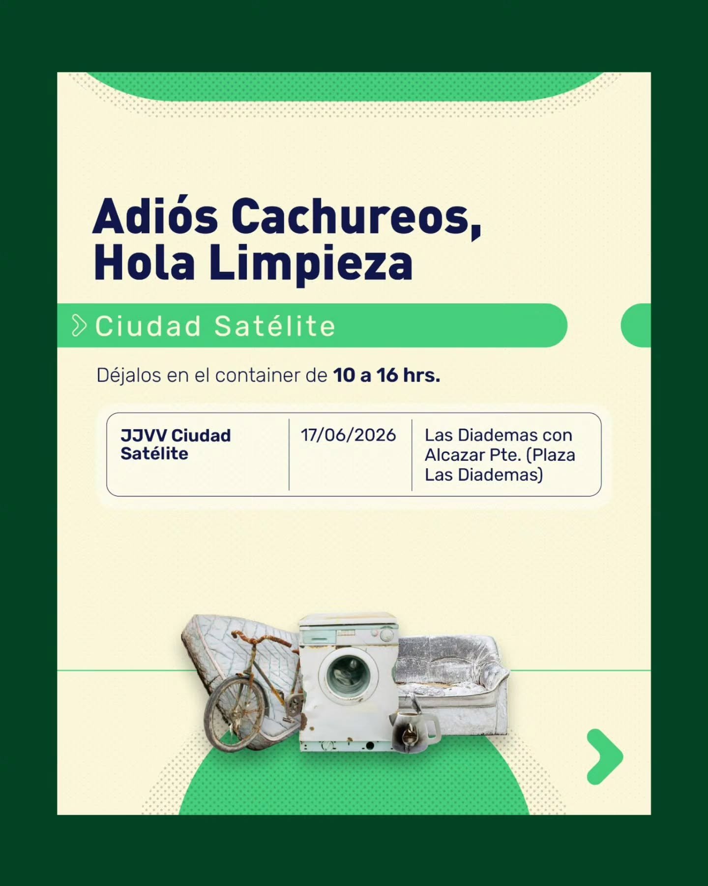 Nuevo operativo "Adiós cachureos" este Miércoles 17 de Junio