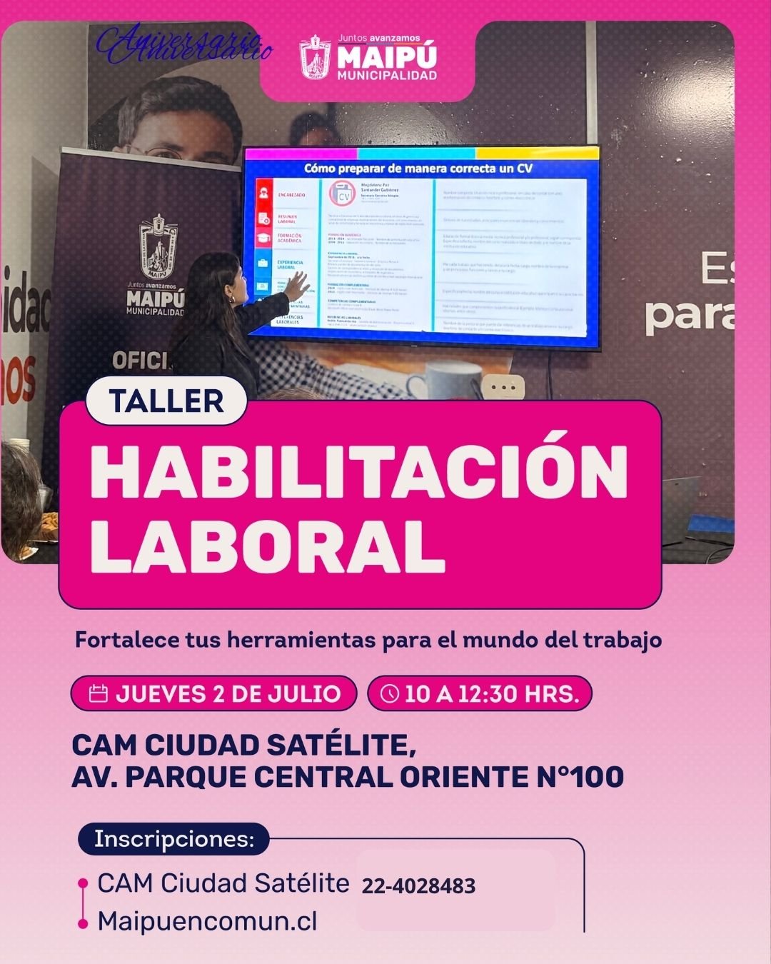 Taller de Habilitación Laboral CAM Ciudad Satélite