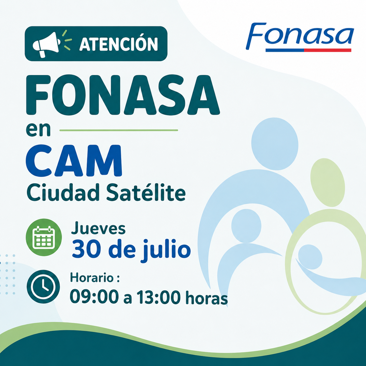 Atención FONASA en CAM Ciudad Satélite