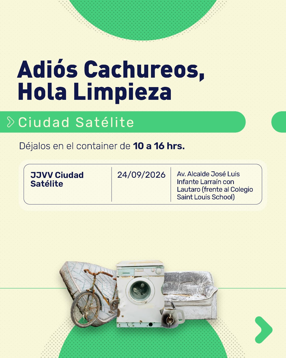 Nuevo Operativo: Adiós Cachureos, Hola Limpieza